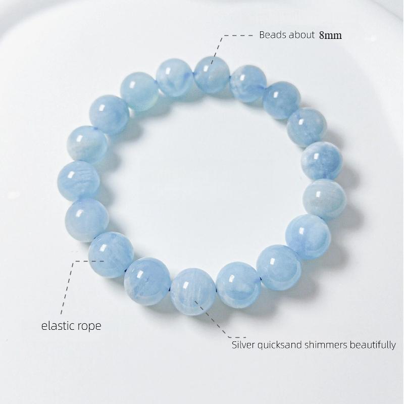 Aquamarine Bracelet for Women Men Brazilian Single Circle Crystal Aceessory 8mm
Aquamarine Bracelet for Women Men Brazilian Single Circle Crystal Aceessory 8mm