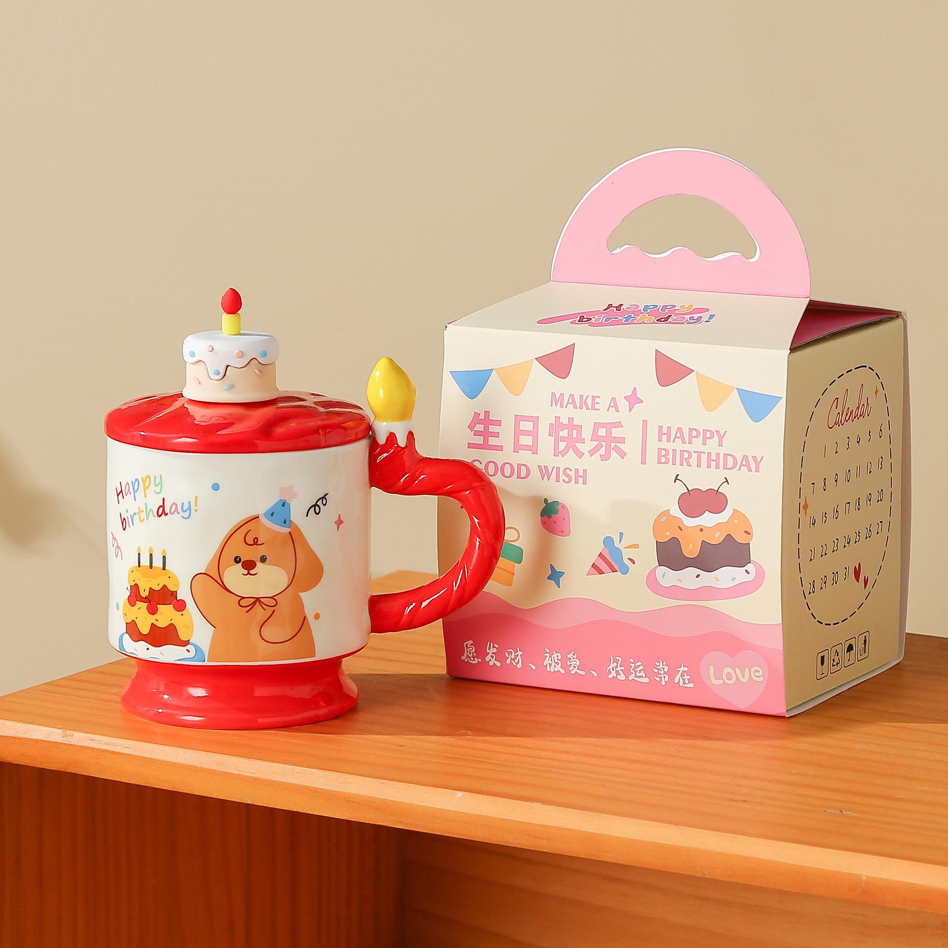 Cartoon ceramic cup with lid high value mug cute girl heart water cup souvenir cup student drinking cup 400ml
Cartoon ceramic cup with lid high value mug cute girl heart water cup souvenir cup student drinking cup 400ml