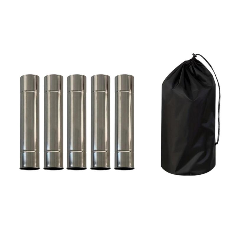 Practical Stove Chimney Set Suitable for Wood Burning Stove Easy Assembly Camping Accessories Ventilation System
Practical Stove Chimney Set Suitable for Wood Burning Stove Easy Assembly Camping Accessories Ventilation System