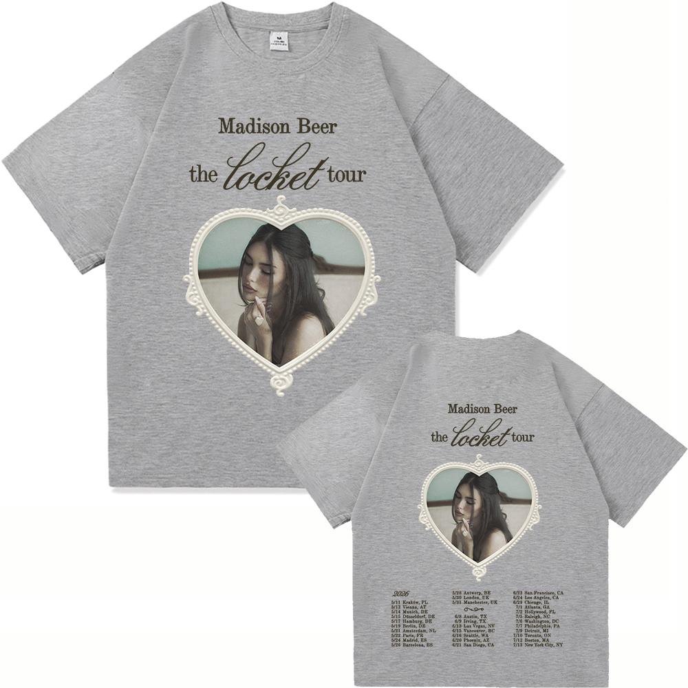 Madison Beer The Locket Tour 2026 Tee Shirt Fashion Menwomen Clothing Harajuku High Quality Tops Cotton TShirts Vintage M
Madison Beer The Locket Tour 2026 Tee Shirt Fashion Menwomen Clothing Harajuku High Quality Tops Cotton TShirts Vintage M