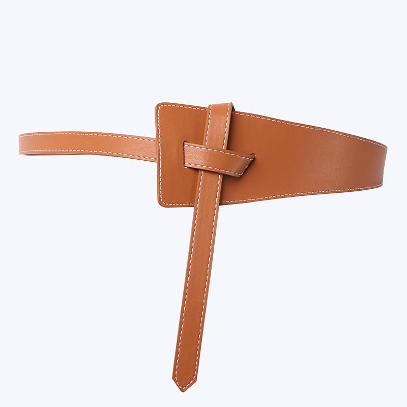 Wide Waist Belt For Dresses And Coats With Knot Closure In Faux Leather For Elegant Office Style
Wide Waist Belt For Dresses And Coats With Knot Closure In Faux Leather For Elegant Office Style