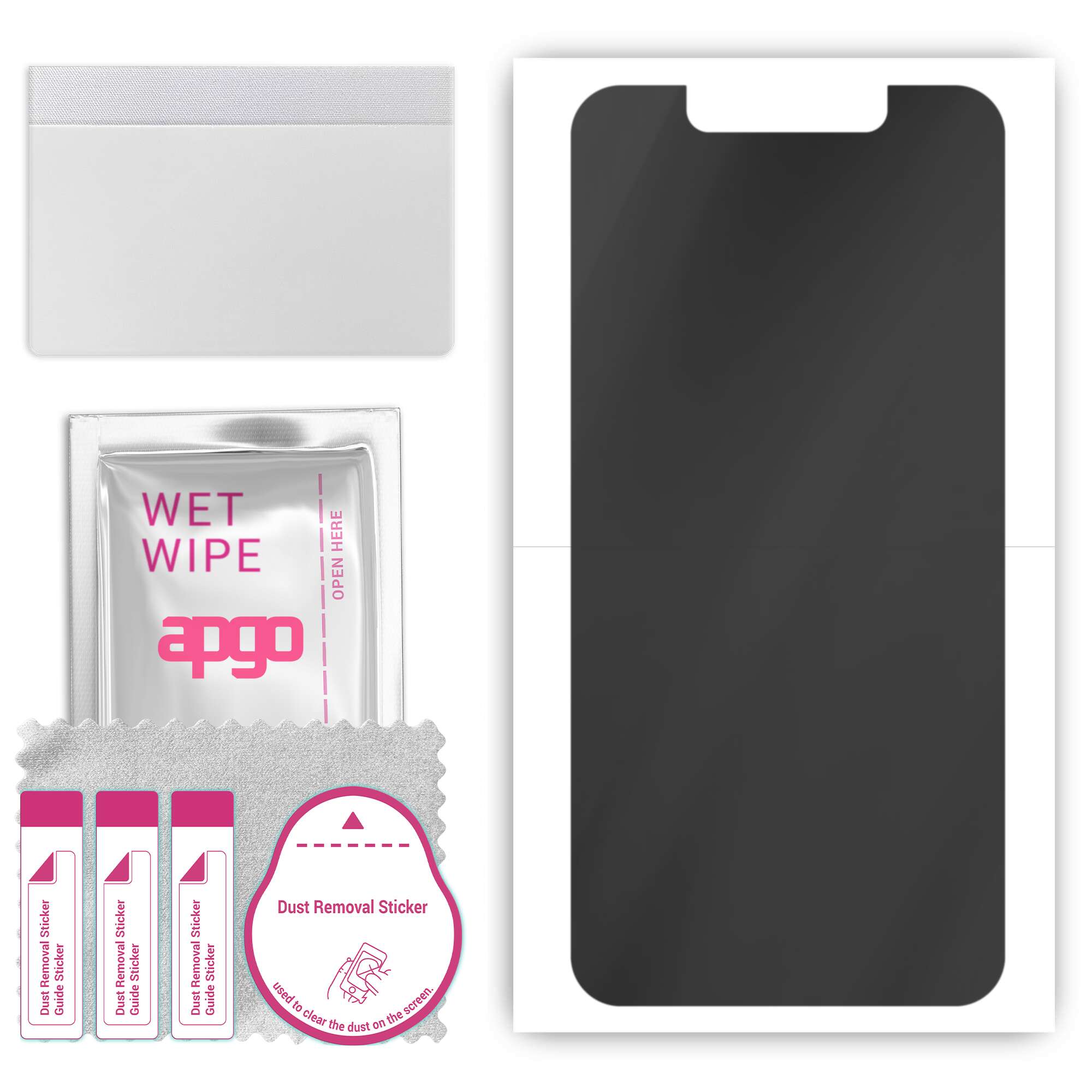 apgo Hydrogel Privacy Matte Screen Protector for Tecno Camon 11, Anti Spy, Hydrogel Film, Flexible, Soft TPU with positioning layer easy installation
apgo Hydrogel Privacy Matte Screen Protector for Tecno Camon 11, Anti Spy, Hydrogel Film, Flexible, Soft TPU with positioning layer easy installation