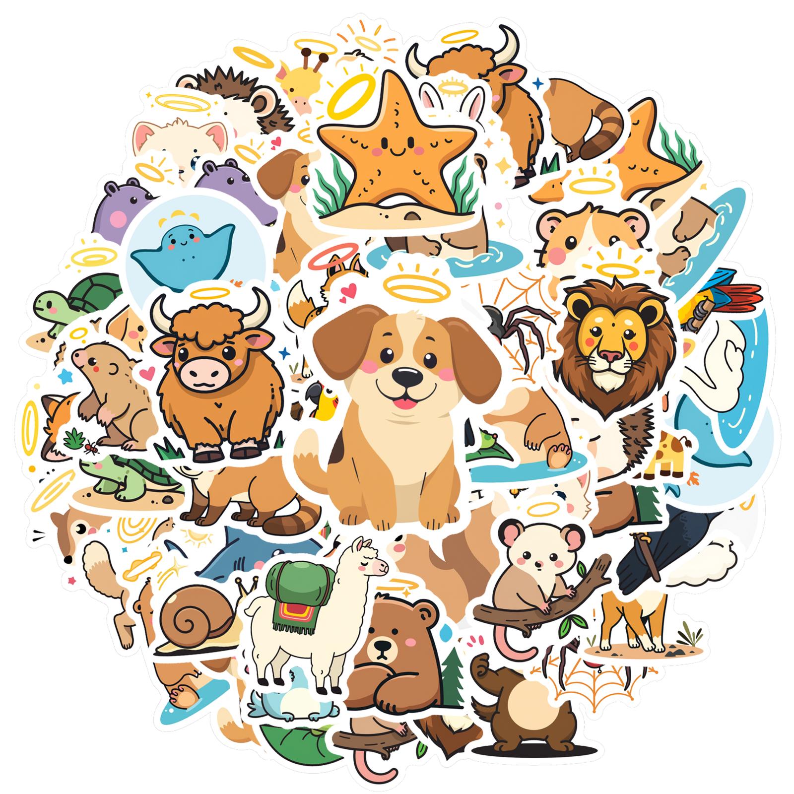 35-70pcs Cute Animal Stickers Waterproof Laptop Guitar Skateboard Diy Decoration Cartoon Vinyl Decal Sticker For
35-70pcs Cute Animal Stickers Waterproof Laptop Guitar Skateboard Diy Decoration Cartoon Vinyl Decal Sticker For