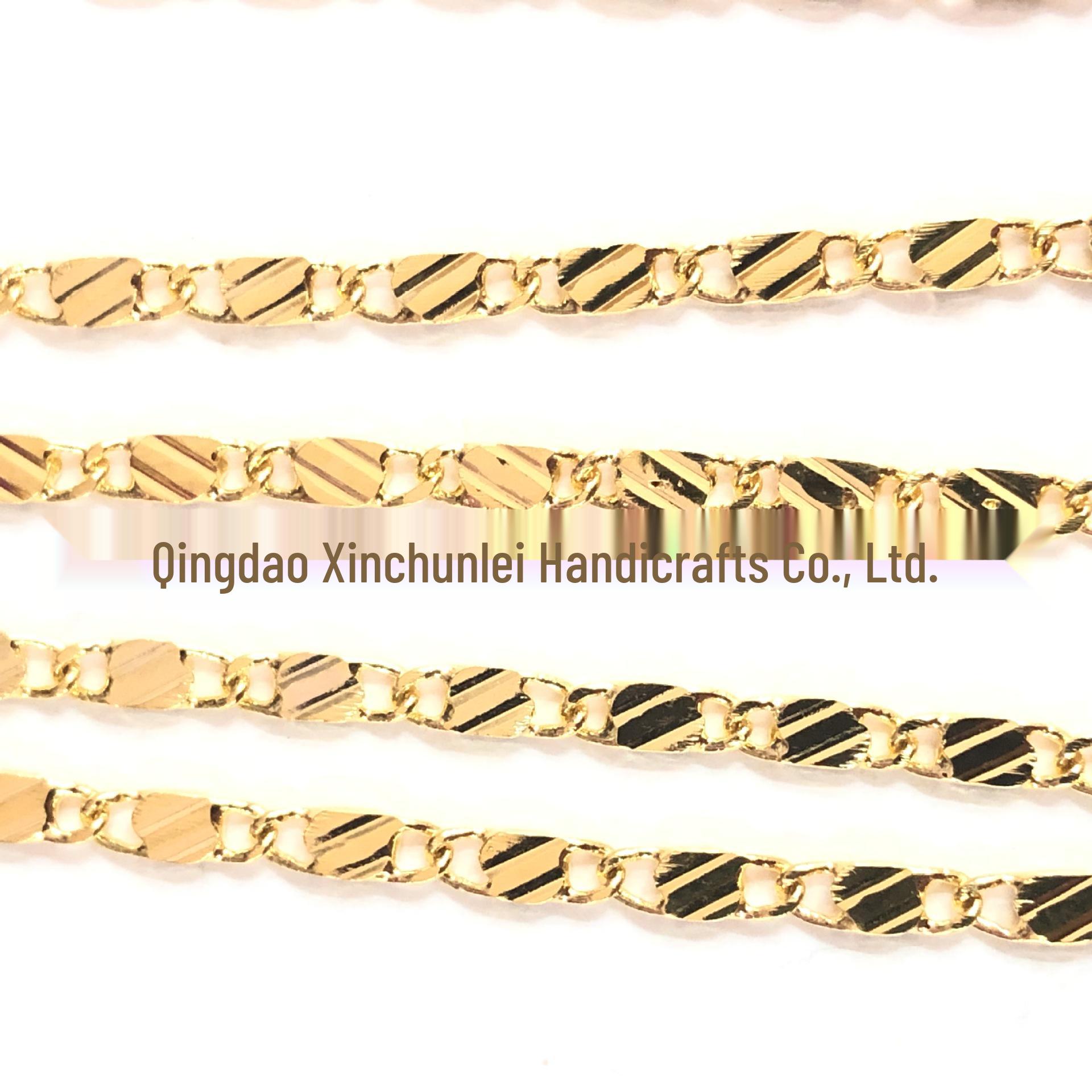 Gold-Plated Simple Clavicle Chain Necklace - European & American Style Jewelry 16 inches (40 cm)
Gold-Plated Simple Clavicle Chain Necklace - European & American Style Jewelry 16 inches (40 cm)