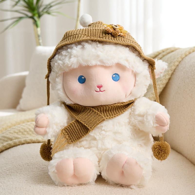 White Sheep Plush Toy With Pp Cotton Filling For Kids Gift And Collecting 23cm коричневий
White Sheep Plush Toy With Pp Cotton Filling For Kids Gift And Collecting 23cm коричневий