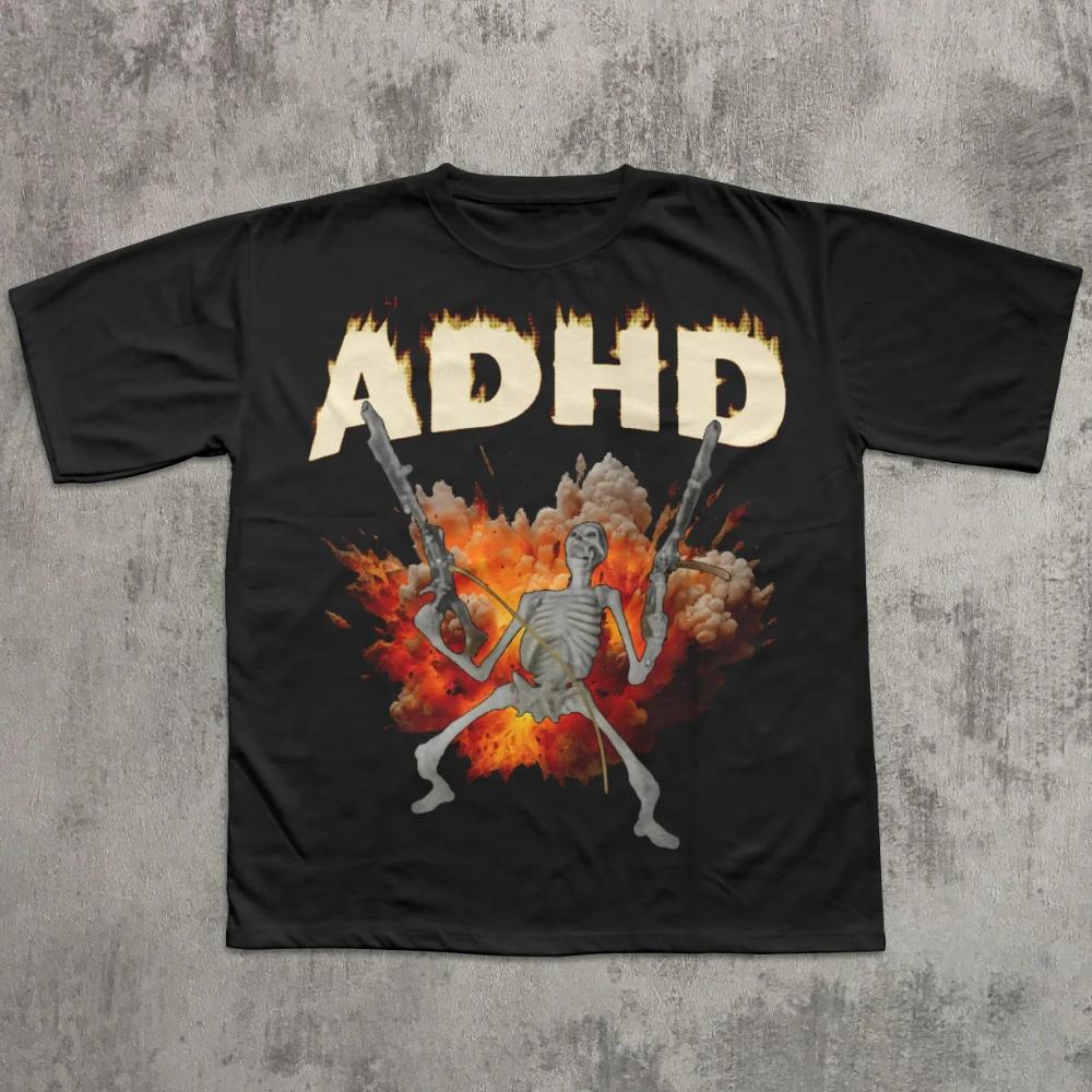 ADHD Skeleton T-shirt Funny Shirt Meme Tee Unhinged Clothes Weird Tshirt Ironic Shirts Gift for Her Him Gen Z Humor Tees 5XL різнокольоровий
ADHD Skeleton T-shirt Funny Shirt Meme Tee Unhinged Clothes Weird Tshirt Ironic Shirts Gift for Her Him Gen Z Humor Tees 5XL різнокольоровий
