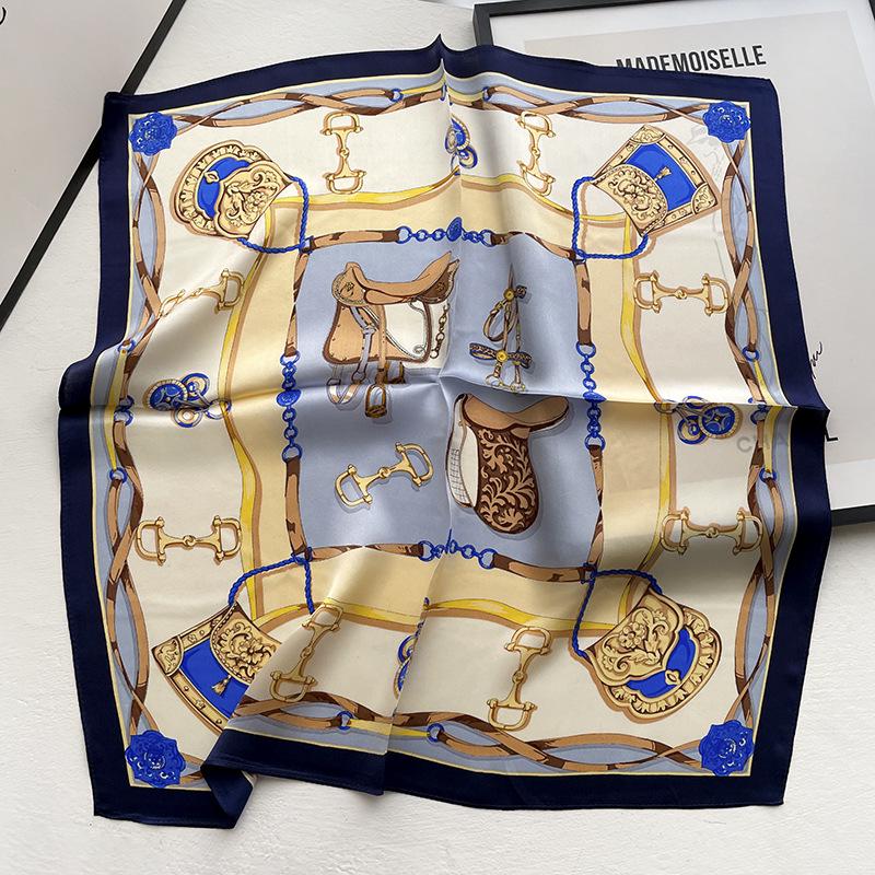 Ретро Цепочка Шарф из Тутового шелка: Элегантный маленький квадратный платок для деловых женщин, тонкий весенне-летний шарф на шею в корейском стиле 53*53cm
Ретро Цепочка Шарф из Тутового шелка: Элегантный маленький квадратный платок для деловых женщин, тонкий весенне-летний шарф на шею в корейском стиле 53*53cm