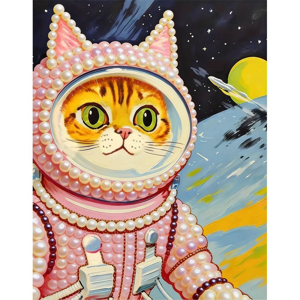 DIY Astronaut Cat Pearl Diamond Art Kits Without Frame 30x40cm Gem Art Diamond Painting Kits for Adults/Beginners Gift Idea Home Wall Decor 30x40cm
DIY Astronaut Cat Pearl Diamond Art Kits Without Frame 30x40cm Gem Art Diamond Painting Kits for Adults/Beginners Gift Idea Home Wall Decor 30x40cm