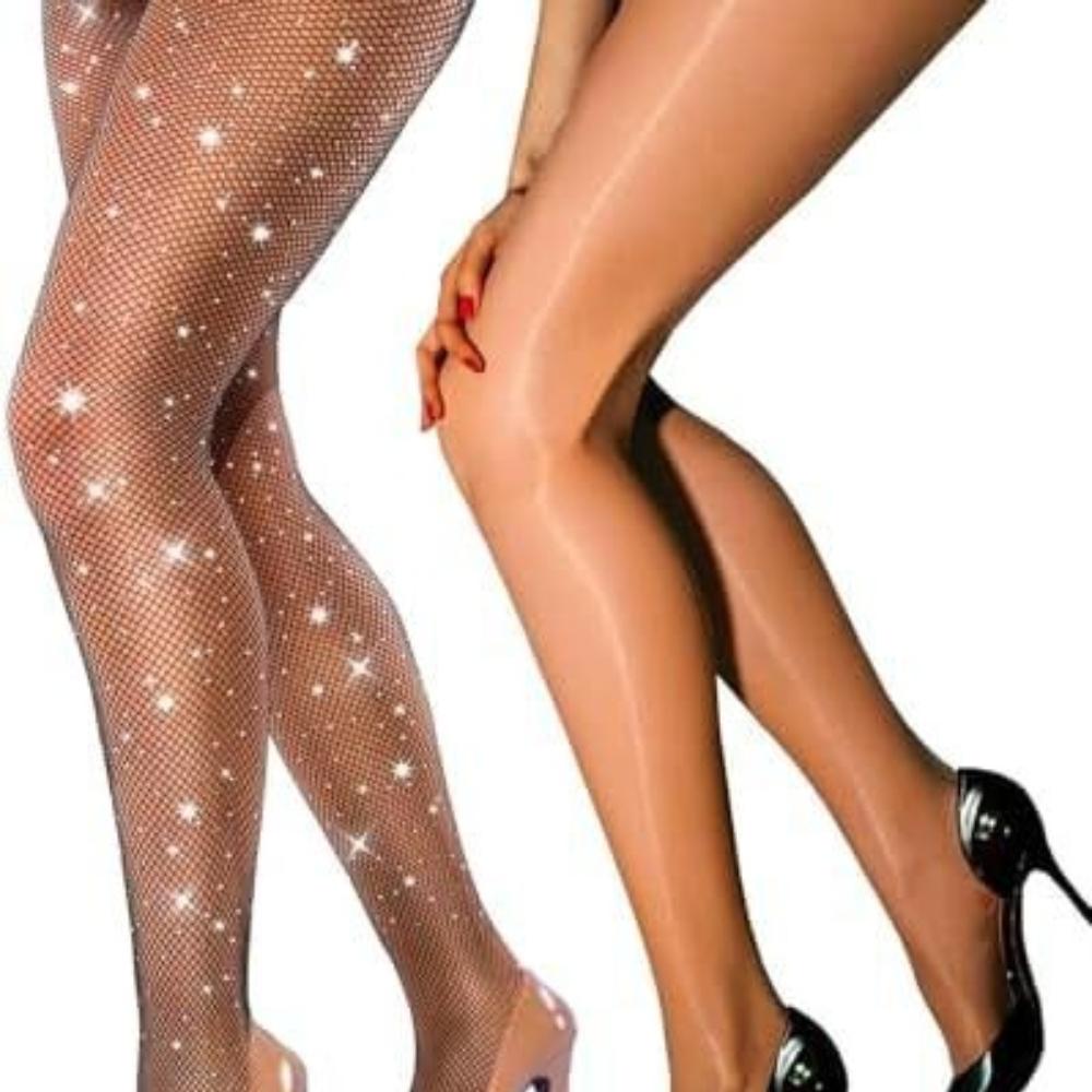 2 Pairs of Women s See Through Tight Pants Fishnet Socks Mesh Tight Pants Shiny Silk Stockings and Pantyhose 3X-Large
2 Pairs of Women s See Through Tight Pants Fishnet Socks Mesh Tight Pants Shiny Silk Stockings and Pantyhose 3X-Large