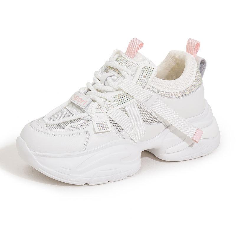 Папины кроссовки для девочки 2025 Новые летние туфли на платформе Женские туфли из сетки с вырезами и стразами Универсальные повседневные кроссовки 39
Папины кроссовки для девочки 2025 Новые летние туфли на платформе Женские туфли из сетки с вырезами и стразами Универсальные повседневные кроссовки 39