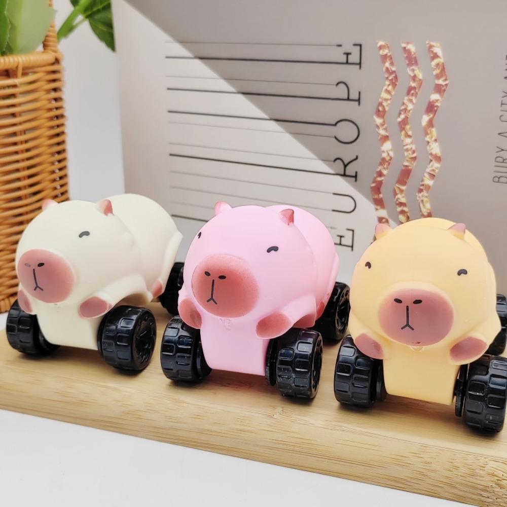 Stretchable Car Capybara Fidget Toy with Wheel Cute Pinch Toy Kids Tricky Doll рожевий 
Stretchable Car Capybara Fidget Toy with Wheel Cute Pinch Toy Kids Tricky Doll рожевий