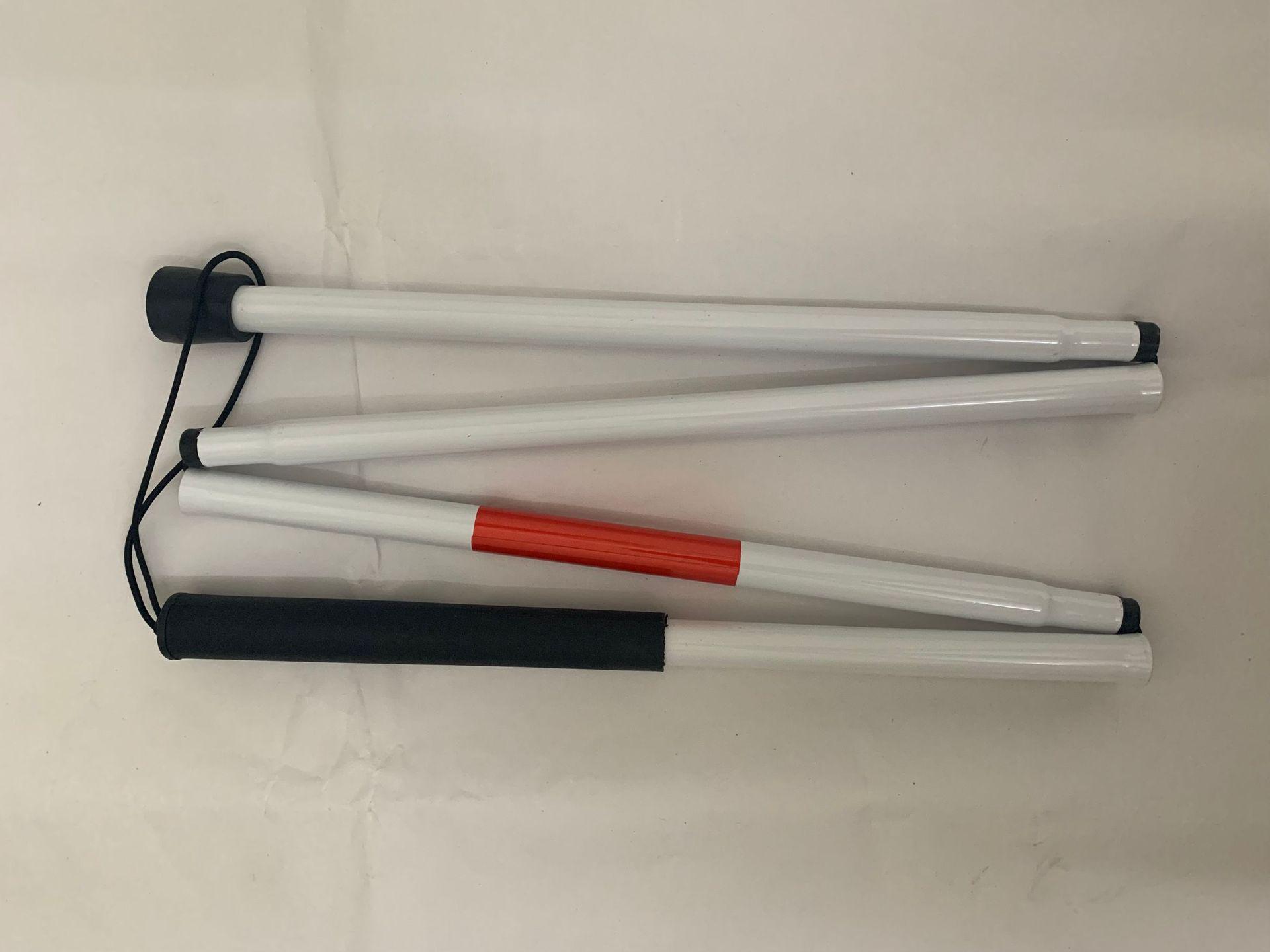Foldable 4-Section Aluminum White Cane for the Visually Impaired - Free Shipping
Foldable 4-Section Aluminum White Cane for the Visually Impaired - Free Shipping