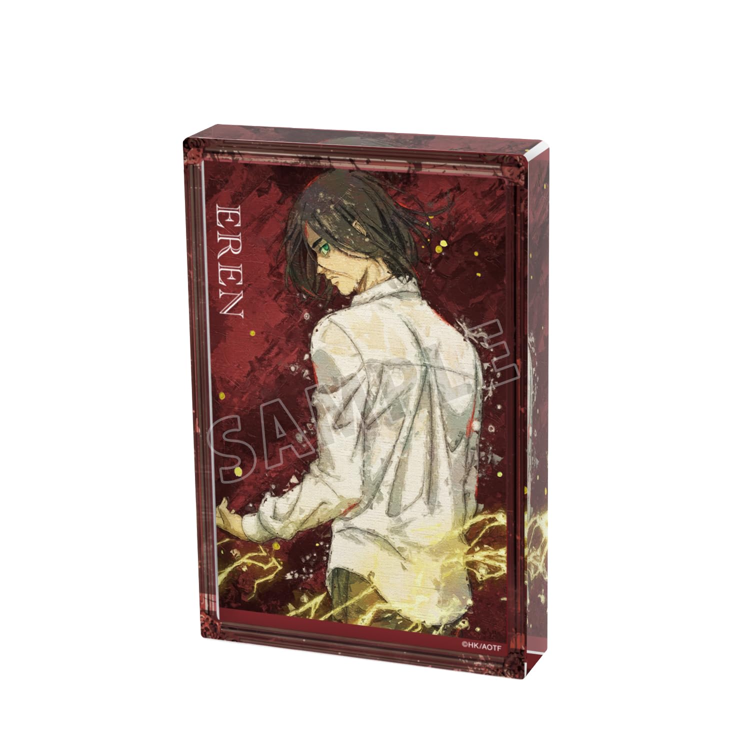 Attack on Titan Original Illustration Eren Fighting Back Grunge CANVAS Acrylic Block Ver.
Attack on Titan Original Illustration Eren Fighting Back Grunge CANVAS Acrylic Block Ver.