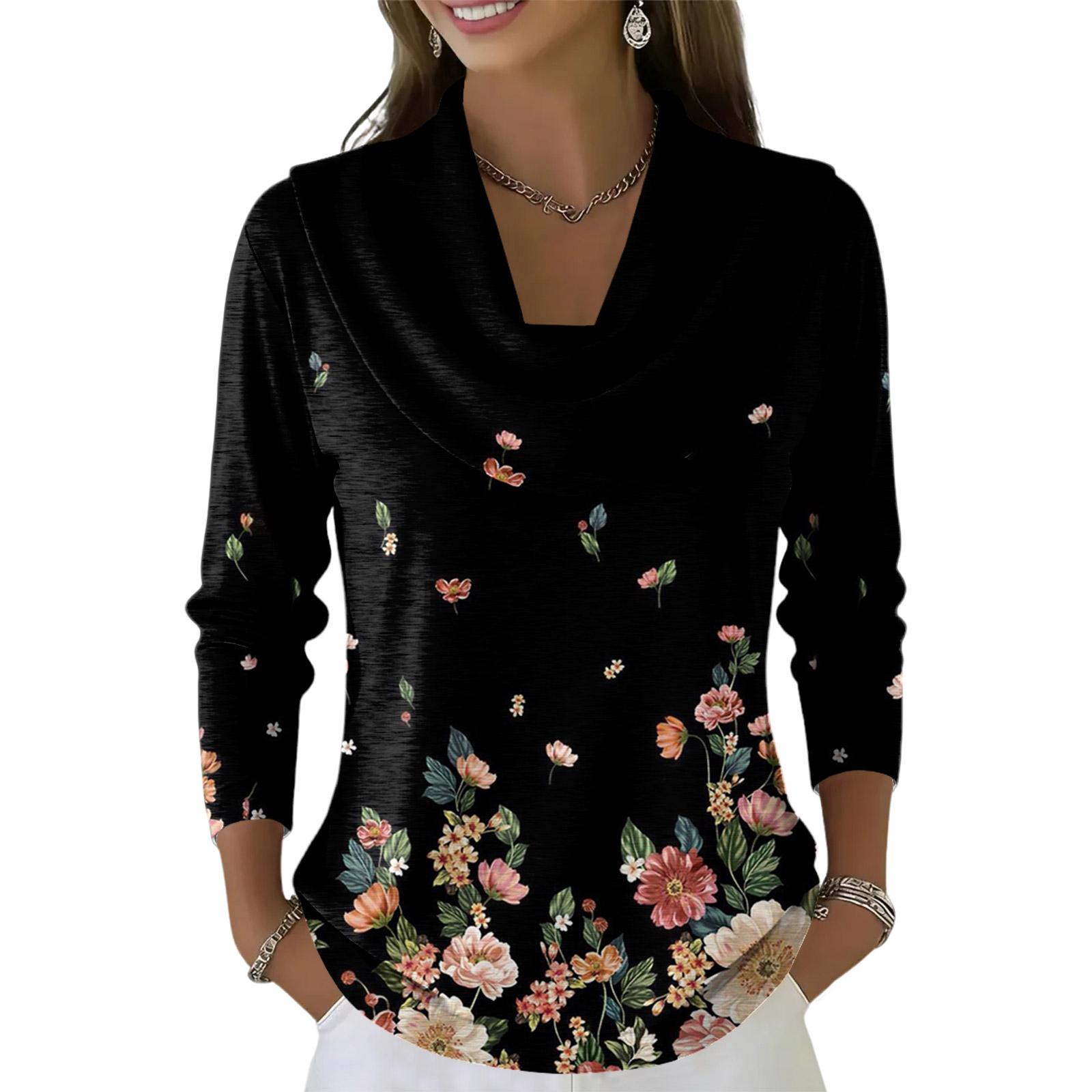 Women s Casual And Fashionable Round Neck Long Sleeved Printed Top Sweater L
Women s Casual And Fashionable Round Neck Long Sleeved Printed Top Sweater L