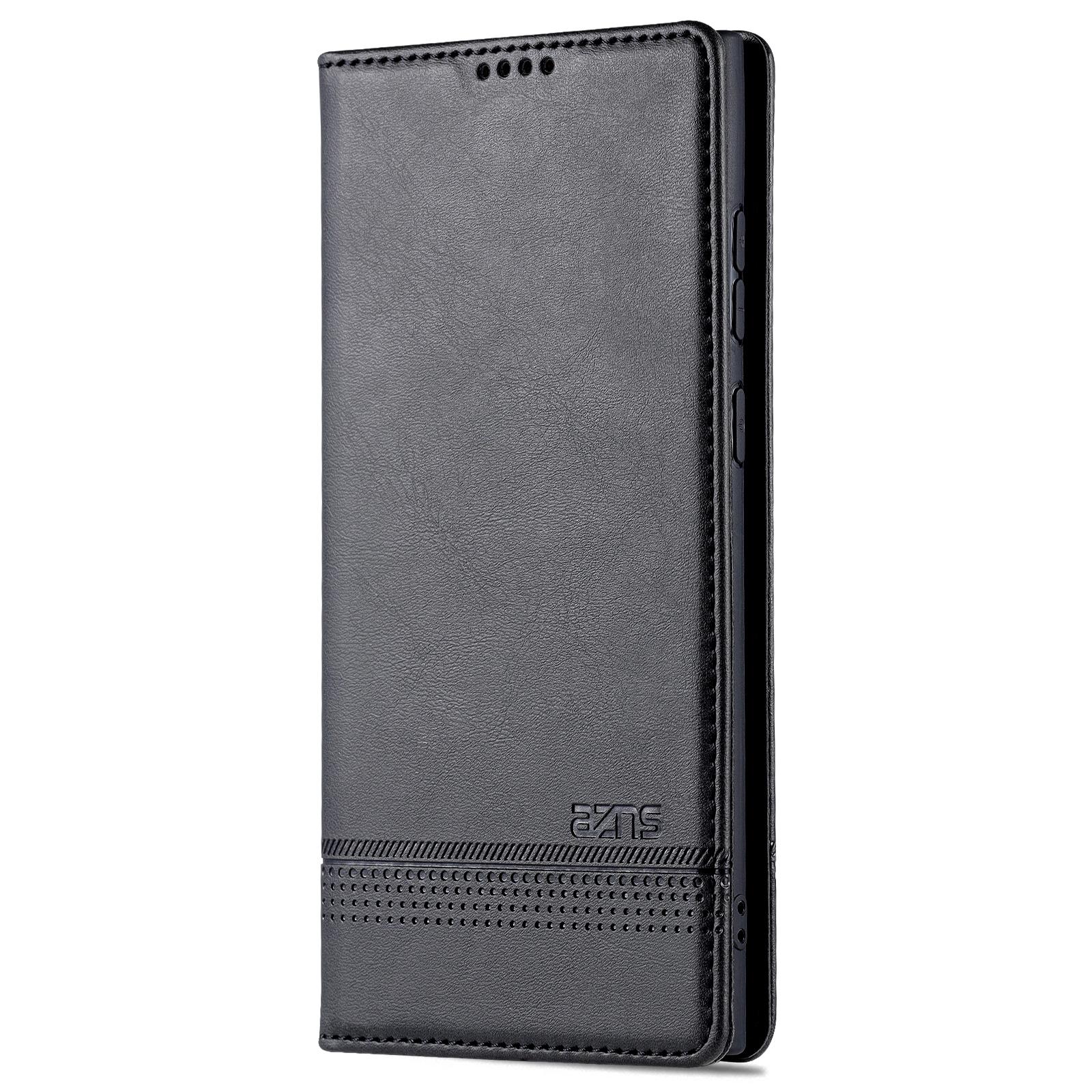 AZNS Magnetic Auto-absorbed PU Leather Cover Stand Wallet Folio Flip Phone Case for Samsung Galaxy S22 Ultra 5G Green
AZNS Magnetic Auto-absorbed PU Leather Cover Stand Wallet Folio Flip Phone Case for Samsung Galaxy S22 Ultra 5G Green