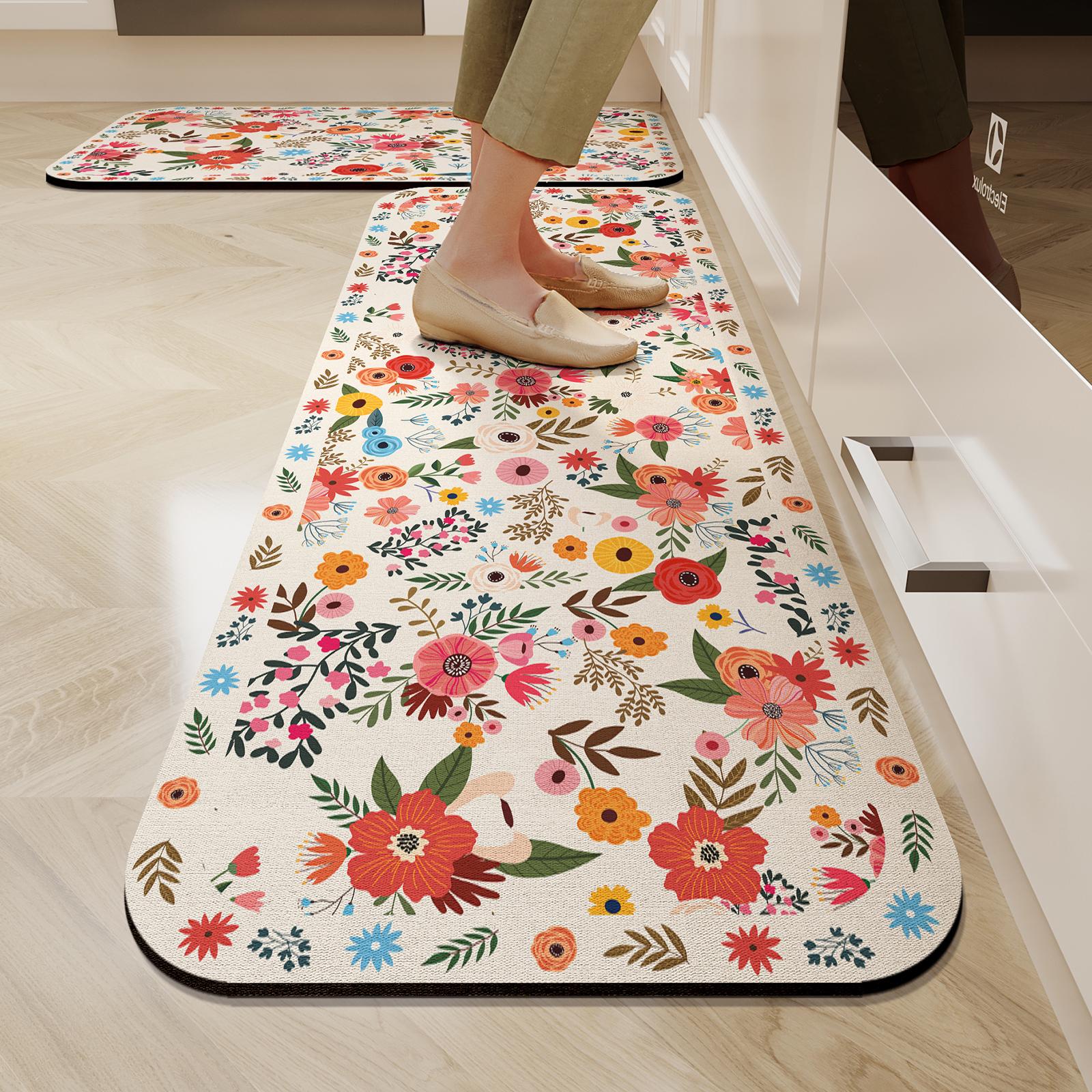 VIKAMA 2pcs Ethnic Style Kitchen Floor Mat Anti-Slip Long Strip Carpet Water Absorbent Quick Dry Bathroom Foot Mat Home Decor 40x60and40x120cm
VIKAMA 2pcs Ethnic Style Kitchen Floor Mat Anti-Slip Long Strip Carpet Water Absorbent Quick Dry Bathroom Foot Mat Home Decor 40x60and40x120cm