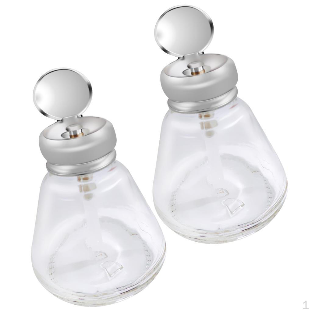 2 Count 150ml 5. Liquid Push Down Pump Dispenser with Stainless Steel Cap
2 Count 150ml 5. Liquid Push Down Pump Dispenser with Stainless Steel Cap