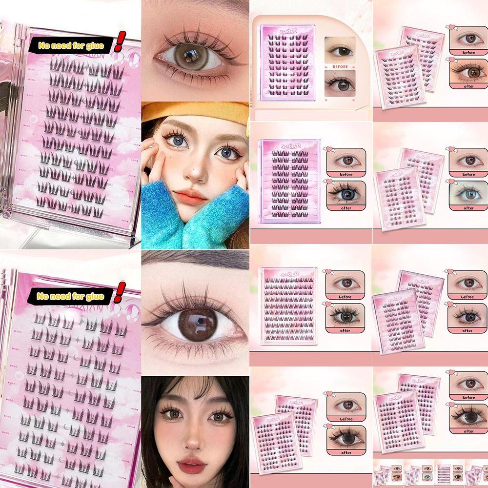Glue Free Manga Lashes With Jelly Glue Strips Fake Lashes Fashion Segmented False Eyelashes Wome Type H
Glue Free Manga Lashes With Jelly Glue Strips Fake Lashes Fashion Segmented False Eyelashes Wome Type H