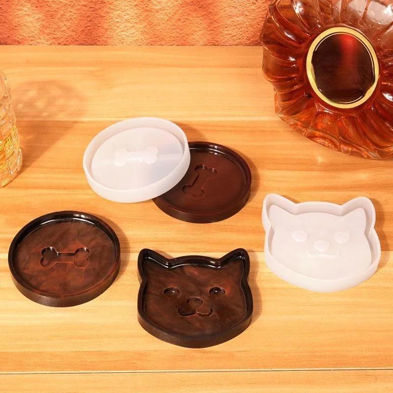 DIY Cat Bone Pet Storage Coaster Silicone Mold Epoxy Storage Tray Gypsum Concrete Mould Ceramic Clay Casting Tool Decor Bone
DIY Cat Bone Pet Storage Coaster Silicone Mold Epoxy Storage Tray Gypsum Concrete Mould Ceramic Clay Casting Tool Decor Bone