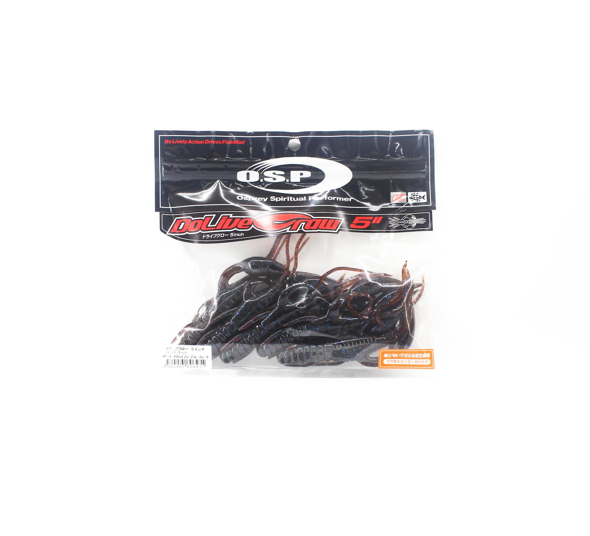 OSP Soft Lure Dolive Craw 5 Inches W-034 (6471)
OSP Soft Lure Dolive Craw 5 Inches W-034 (6471)
