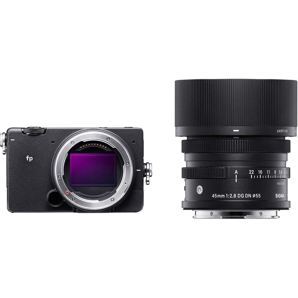 Sigma SIGMA mirrorless camera fp 45mm DG DN kit Black 937317 Full-frame interchangeable-lens & F2.8 чорний
Sigma SIGMA mirrorless camera fp 45mm DG DN kit Black 937317 Full-frame interchangeable-lens & F2.8 чорний