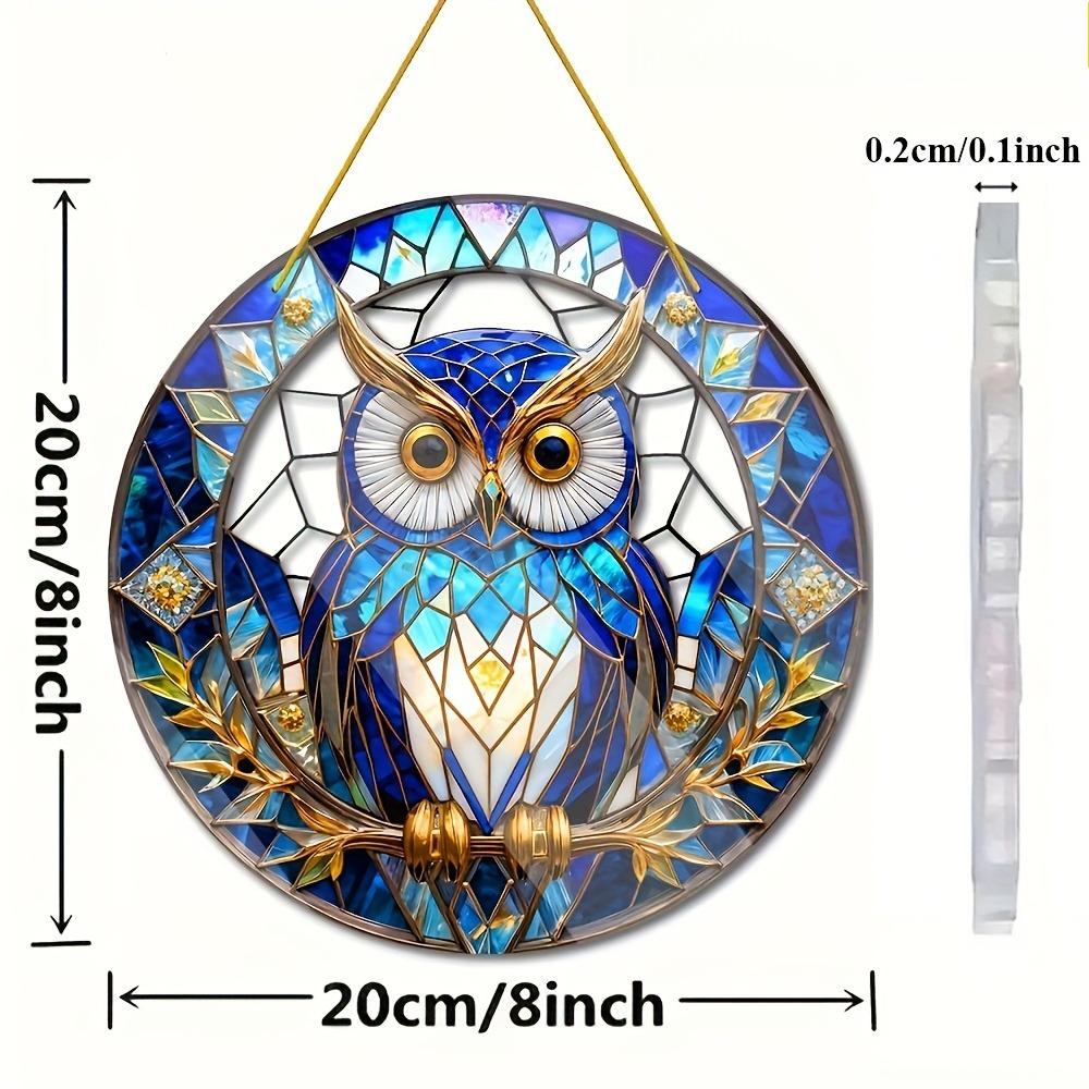 2D Flat Acrylic Owl Decoration , Use No Batteries/Electricity Needed, Unique Indoor/Outdoor Decoration , Multipurpose Traditional 20*20cm
2D Flat Acrylic Owl Decoration , Use No Batteries/Electricity Needed, Unique Indoor/Outdoor Decoration , Multipurpose Traditional 20*20cm