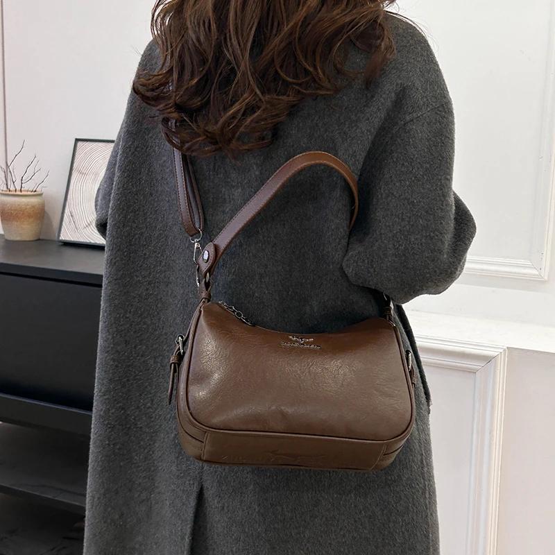 Leather Handbag Fashion Women Shoulder Crossbody Bag Luxury Designer Ladies Messenger Bags Tote Purse 28cm 11cm 18cm
Leather Handbag Fashion Women Shoulder Crossbody Bag Luxury Designer Ladies Messenger Bags Tote Purse 28cm 11cm 18cm