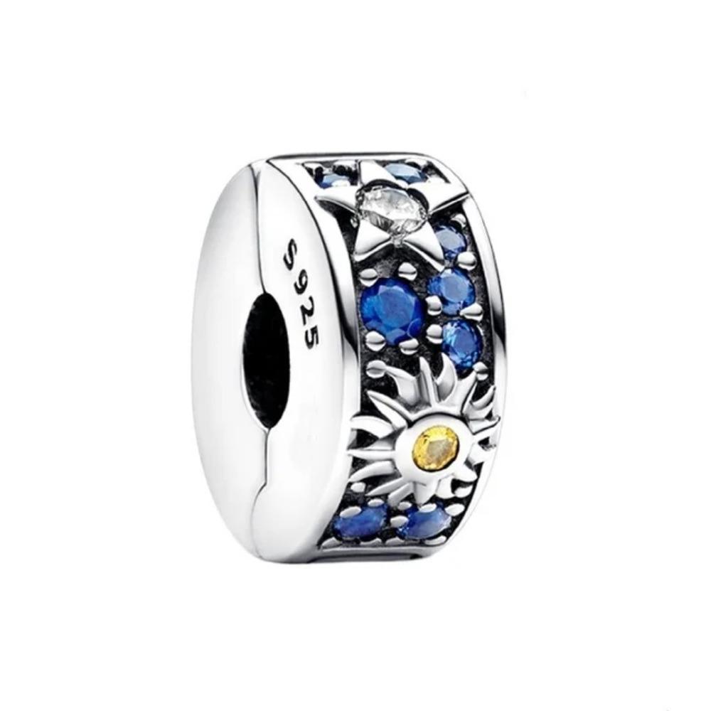 925 Silver Blue Night Sky Charm Pendant Sparkling Jewelry Gift for Women Fit Original Bracelet Accessories
925 Silver Blue Night Sky Charm Pendant Sparkling Jewelry Gift for Women Fit Original Bracelet Accessories