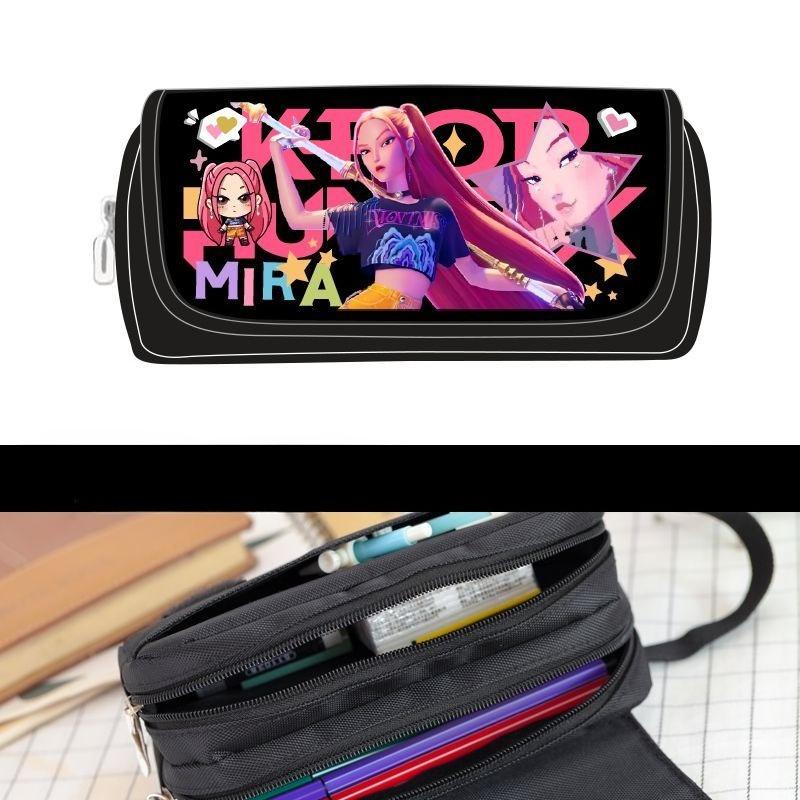 Demon Hunters Anime Kids Pencil Case Printing Cartoon Rumi Mira Zoey Student Stationery Bag
Demon Hunters Anime Kids Pencil Case Printing Cartoon Rumi Mira Zoey Student Stationery Bag