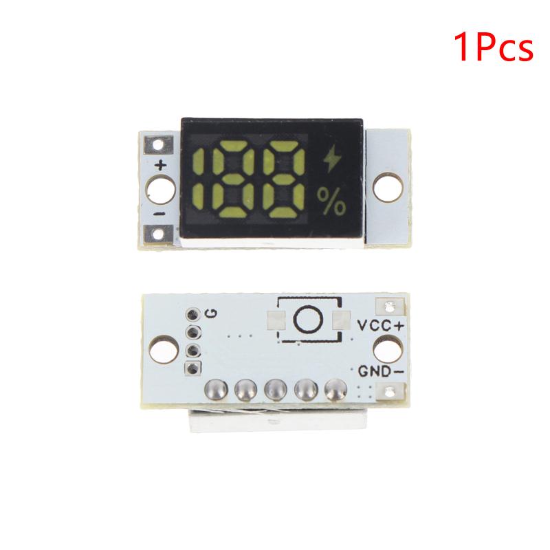 1S 2S 3S4S Lithium Battery Indicator Module Mini Led Percentage Display Battery Meter Mini Power Display Indicator A3 1PC
1S 2S 3S4S Lithium Battery Indicator Module Mini Led Percentage Display Battery Meter Mini Power Display Indicator A3 1PC
