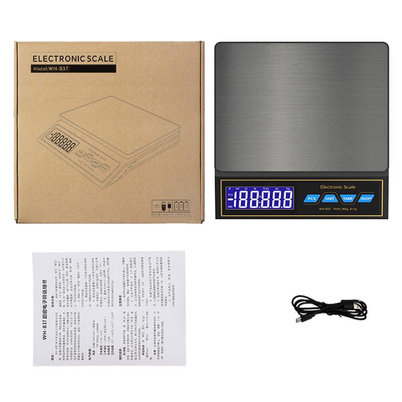 Цифровые кухонные весы 30 кг / 66 фунтов, нержавеющая сталь, USB-зарядка, электронные весы с функцией подсчета, инструмент для измерения веса
Цифровые кухонные весы 30 кг / 66 фунтов, нержавеющая сталь, USB-зарядка, электронные весы с функцией подсчета, инструмент для измерения веса