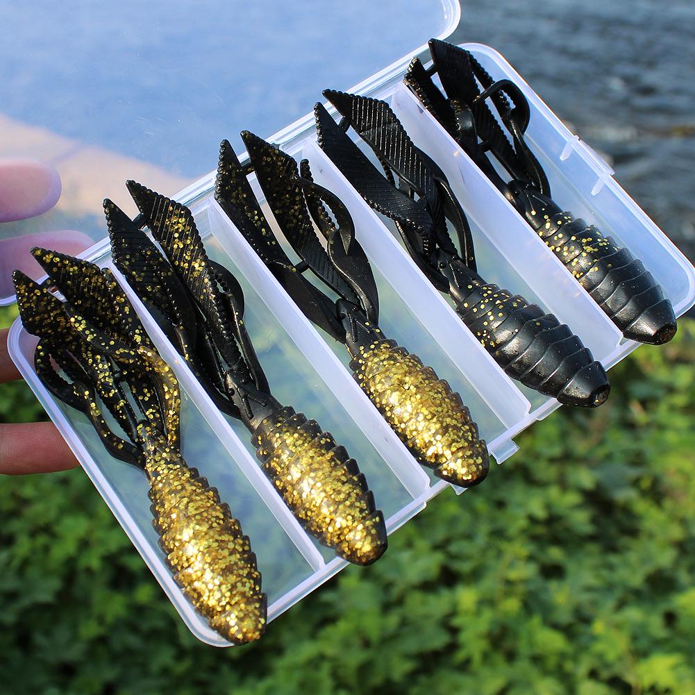 Рыболовные приманки 5 шт. рыболовные снасти мягкие реалистичные черные/розовые/синие приманки для рыбалки наживка для окуня 5A
Рыболовные приманки 5 шт. рыболовные снасти мягкие реалистичные черные/розовые/синие приманки для рыбалки наживка для окуня 5A