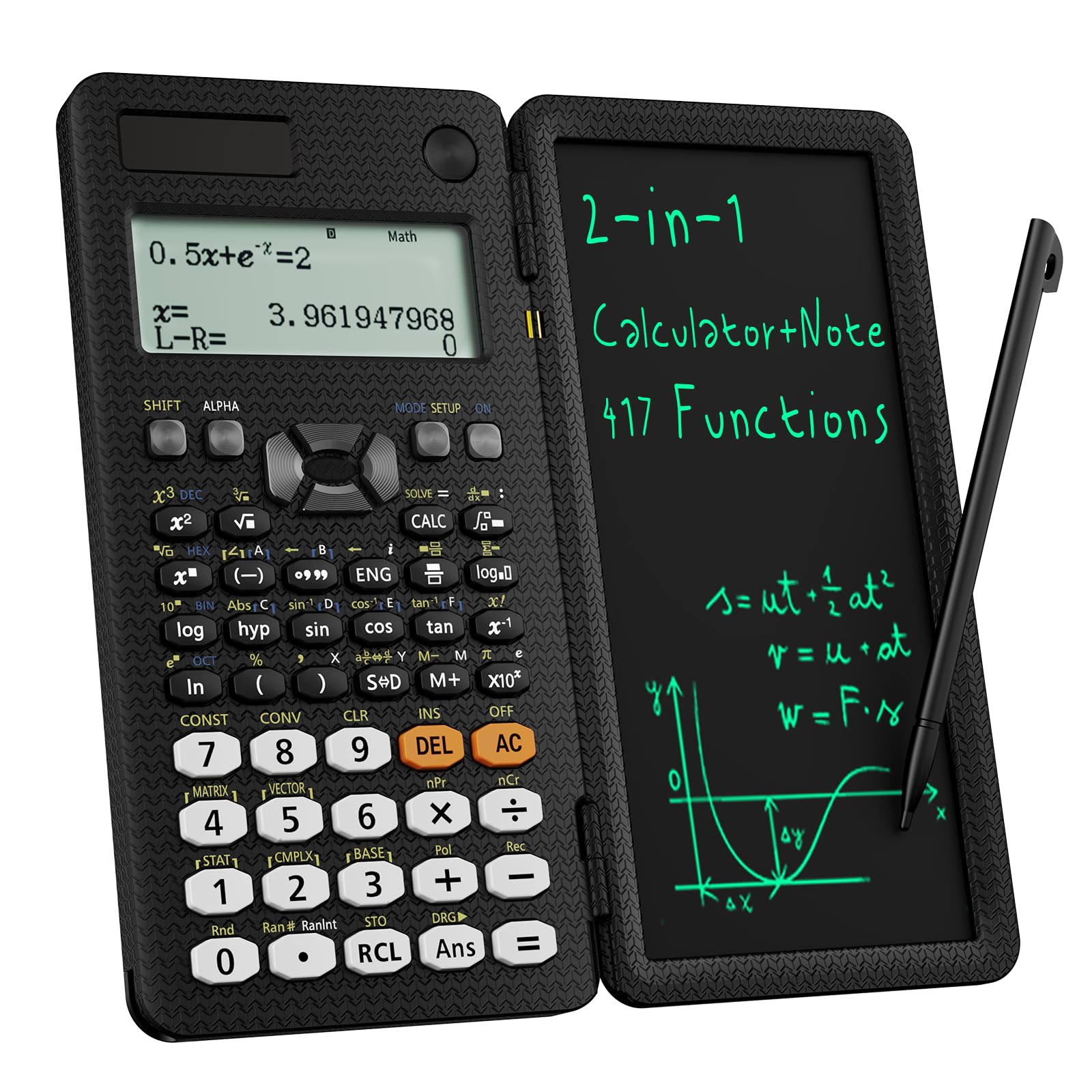 ROATEE 991ES Plus Scientific Calculator with Calculator and Electronic Memo Electronic and Natural Math Solar for Construction Middle High and College
ROATEE 991ES Plus Scientific Calculator with Calculator and Electronic Memo Electronic and Natural Math Solar for Construction Middle High and College