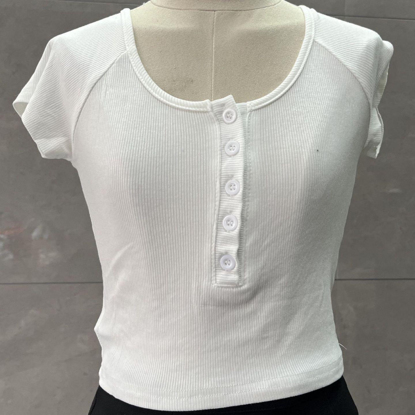 Korean Chic U-Neck Knit Crop Top: Women s Slim Fit Short Sleeve Summer Tee L (Recommended for ~115 lbs)
Korean Chic U-Neck Knit Crop Top: Women s Slim Fit Short Sleeve Summer Tee L (Recommended for ~115 lbs)