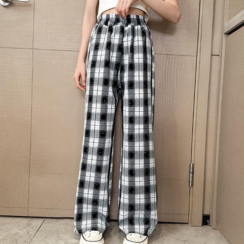 Girl s Thin Plaid Pants Straight Loose Wide Leg Pants Summer Children s Mosquito Proof Pants Kids Trousers 140
Girl s Thin Plaid Pants Straight Loose Wide Leg Pants Summer Children s Mosquito Proof Pants Kids Trousers 140