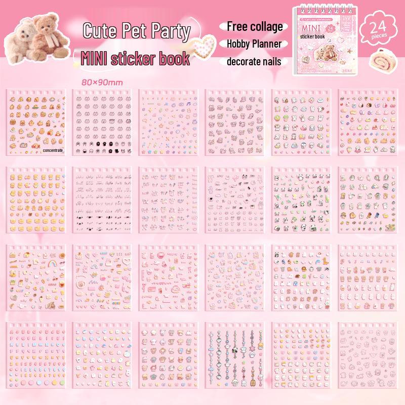 Mini Diary Cute Children s Nail Art Stickers: High-Value Decorative Small Patterns
Mini Diary Cute Children s Nail Art Stickers: High-Value Decorative Small Patterns