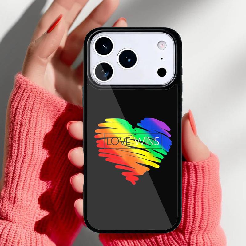 Heart Rainbow Gay Pride LGBT Phone Case for iPhone 17 16 15 14 13 Pro Max Back Cover for 12 11 Pro Coque iPhone 16e
Heart Rainbow Gay Pride LGBT Phone Case for iPhone 17 16 15 14 13 Pro Max Back Cover for 12 11 Pro Coque iPhone 16e