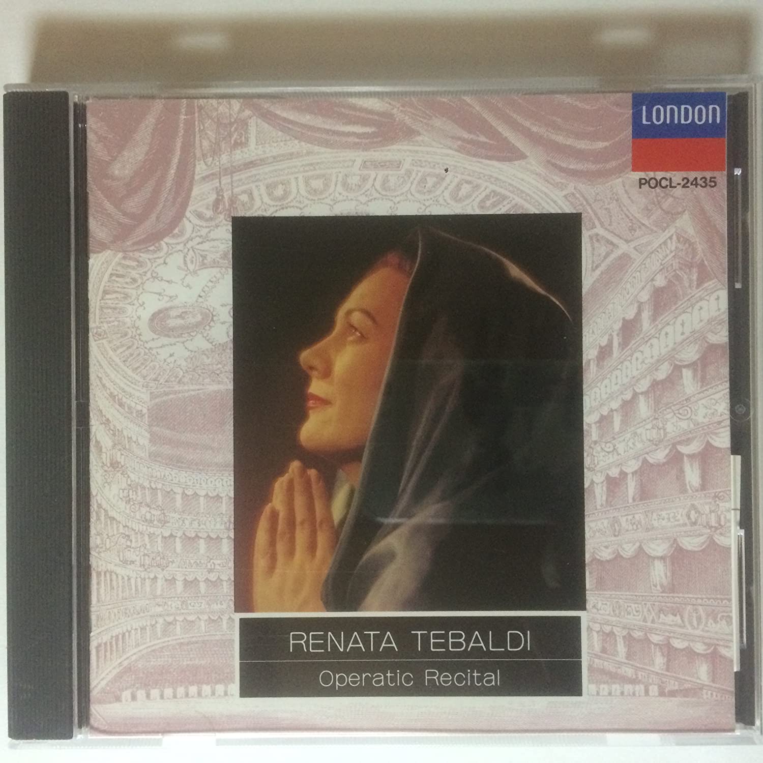 CD TEBALDI (RENATA), ROMAN ST. CILEA, - London famous singer series POCL2435 Japan Classical Used
CD TEBALDI (RENATA), ROMAN ST. CILEA, - London famous singer series POCL2435 Japan Classical Used