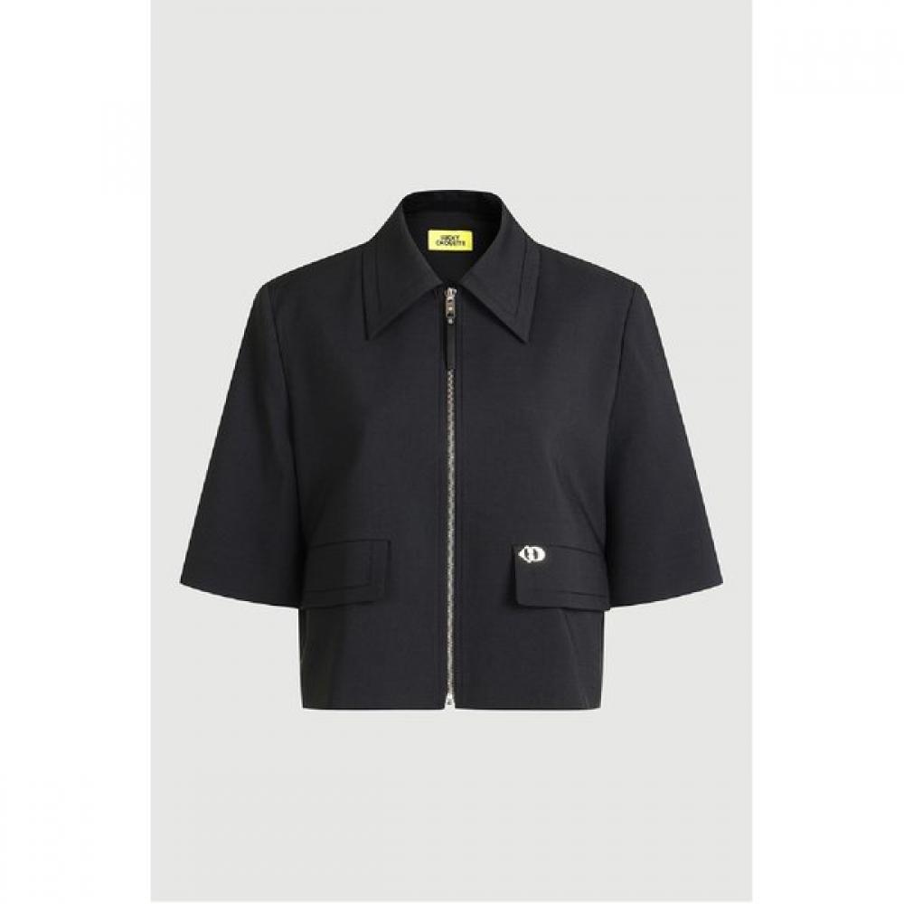 Lucky Chouette Crop Jacket Short Sleeve Zip Up Lqjax26470 BKX (black)/36(55)
Lucky Chouette Crop Jacket Short Sleeve Zip Up Lqjax26470 BKX (black)/36(55)