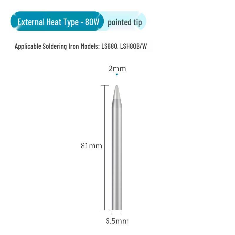 External Heating Electric Soldering Iron: 80W-300W, Pointed, Bent, Wide Flat, Angled Tips
External Heating Electric Soldering Iron: 80W-300W, Pointed, Bent, Wide Flat, Angled Tips