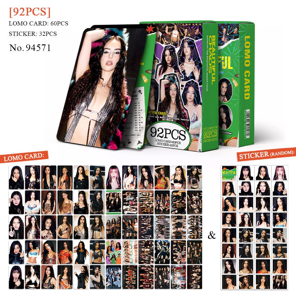92 шт./Набор KATSEYE Idol Girl Новый Альбом MOD MAD Карточки Ломо HD Покарты MANON MEGAN LARA DANIELA YOONCHAE Наклейки Подарок для Фанатов S
92 шт./Набор KATSEYE Idol Girl Новый Альбом MOD MAD Карточки Ломо HD Покарты MANON MEGAN LARA DANIELA YOONCHAE Наклейки Подарок для Фанатов S