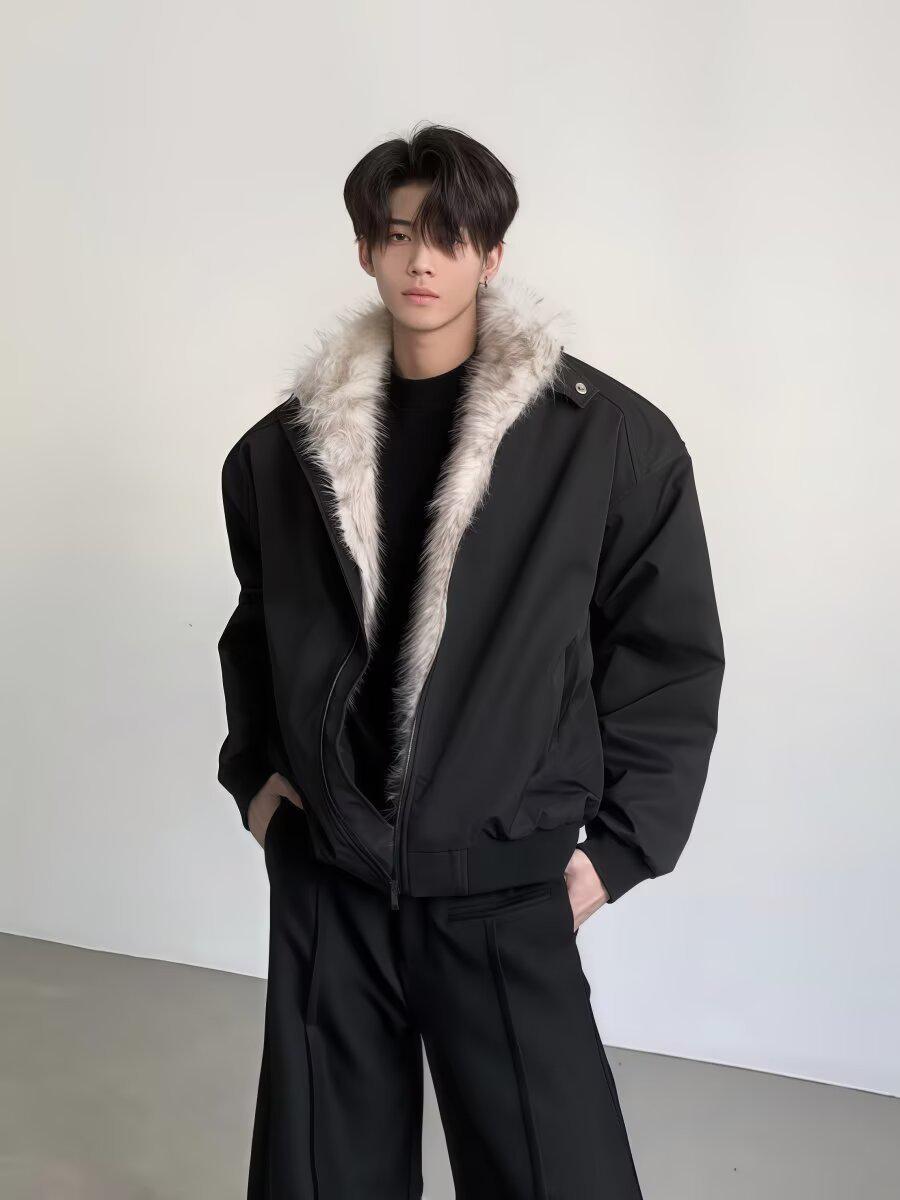 2025 Retro Men s Golden Eagle Fur Collar Winter Coat - Warm, Thickened Cotton Jacket Extra Large чорний
2025 Retro Men s Golden Eagle Fur Collar Winter Coat - Warm, Thickened Cotton Jacket Extra Large чорний