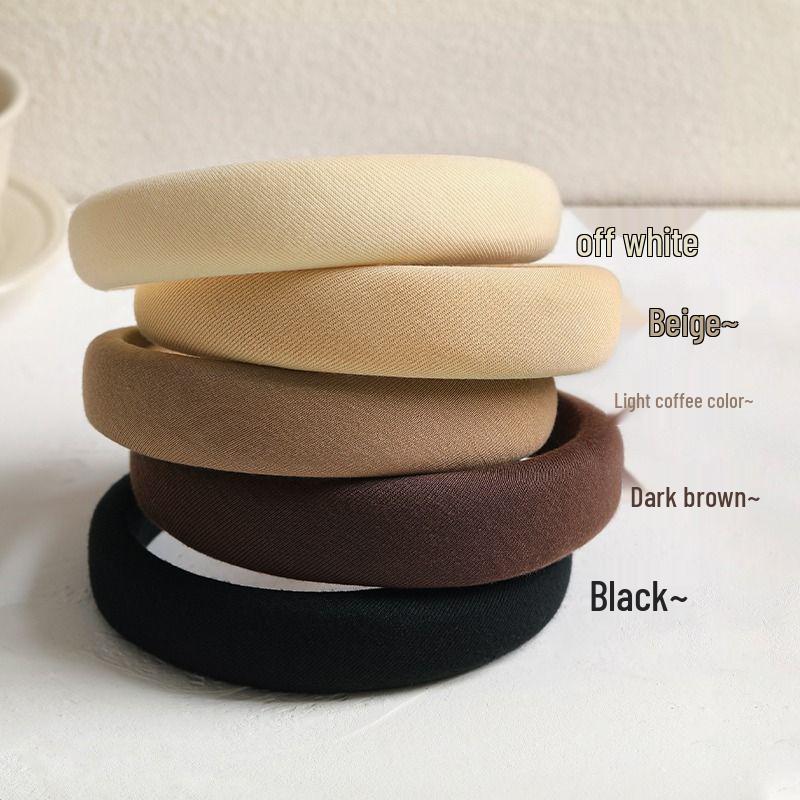 Newcomer Offer: Wide Edge Retro Sponge Hair Tie Headband - Non-Pressing, High Skull Fit
Newcomer Offer: Wide Edge Retro Sponge Hair Tie Headband - Non-Pressing, High Skull Fit