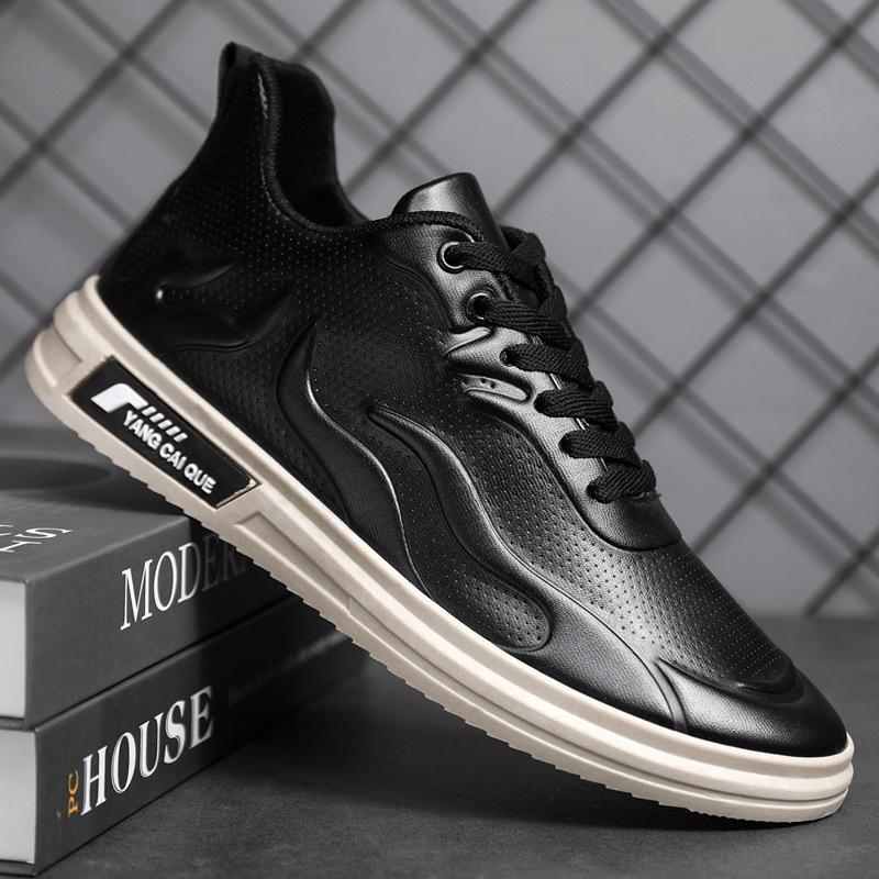 Мужская повседневная обувь, новые высокие туфли с полиуретановой поверхностью, мужская обувь с кожаной поверхностью, дышащая, модная, уличная обувь для мужчин 44
Мужская повседневная обувь, новые высокие туфли с полиуретановой поверхностью, мужская обувь с кожаной поверхностью, дышащая, модная, уличная обувь для мужчин 44