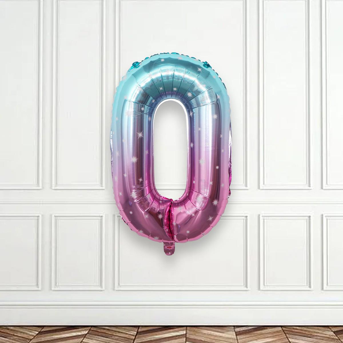 32-дюймовые воздушные шары с цифрами для вечеринки по случаю дня рождения в США - индивидуальная алюминиевая пленка