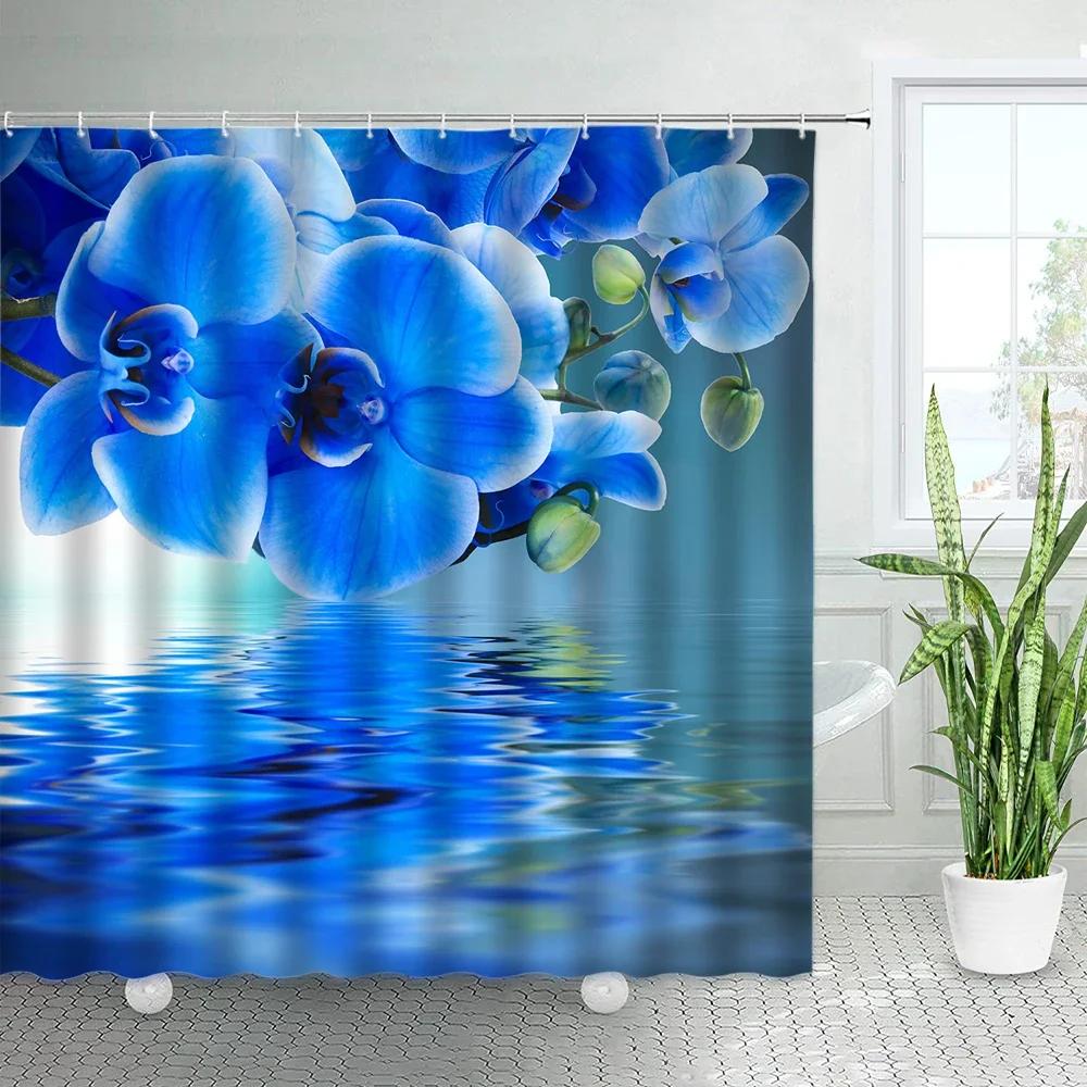 White Orchid Floral Shower Curtains Sets Rural Natural Flowers Zen Spa Plants Bathroom Fabric Bath Curtain With Hooks Home Dec W60H190(CM)-1 Pcs
White Orchid Floral Shower Curtains Sets Rural Natural Flowers Zen Spa Plants Bathroom Fabric Bath Curtain With Hooks Home Dec W60H190(CM)-1 Pcs