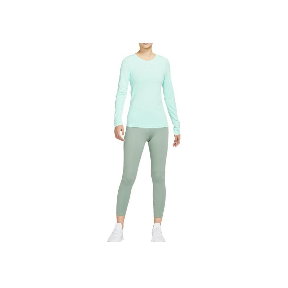 Женская однотонная футболка с длинным рукавом Nike Slim Fit, зеленая DD0594-379 S
Женская однотонная футболка с длинным рукавом Nike Slim Fit, зеленая DD0594-379 S