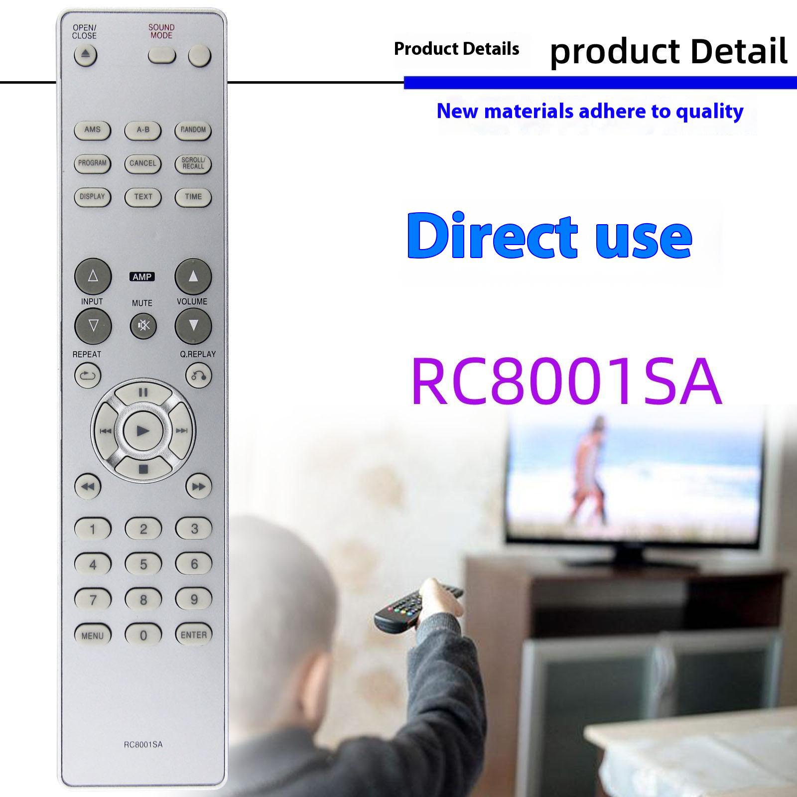 RC8001SA For Marantz CD Player Remote Control Replacement 1-10m Range Infrared Controller A
RC8001SA For Marantz CD Player Remote Control Replacement 1-10m Range Infrared Controller A