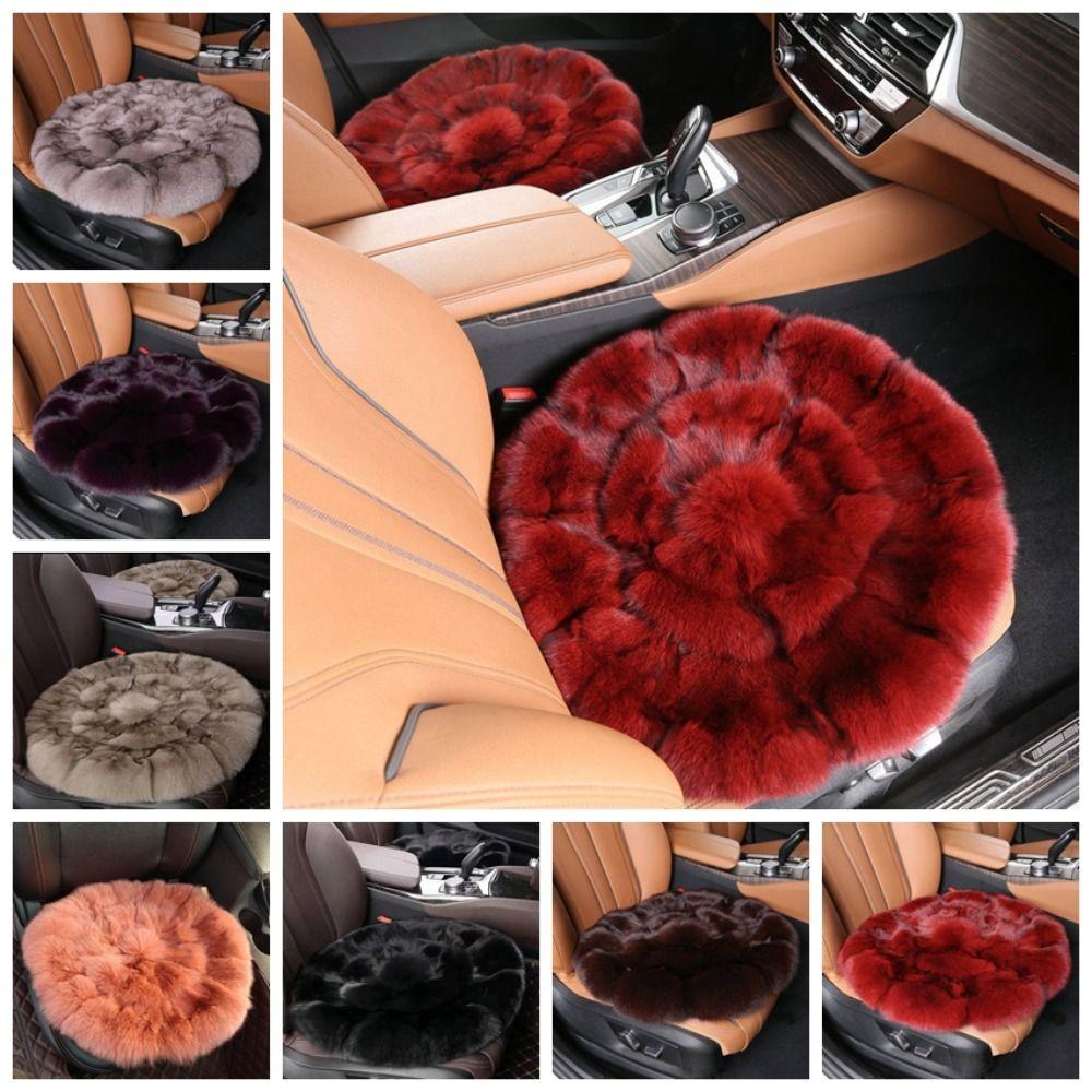 Real Fur Winter Thicken Car Plush Cushion Round Fur Round Car Seat Cushion Car Interior Ornaments
Real Fur Winter Thicken Car Plush Cushion Round Fur Round Car Seat Cushion Car Interior Ornaments