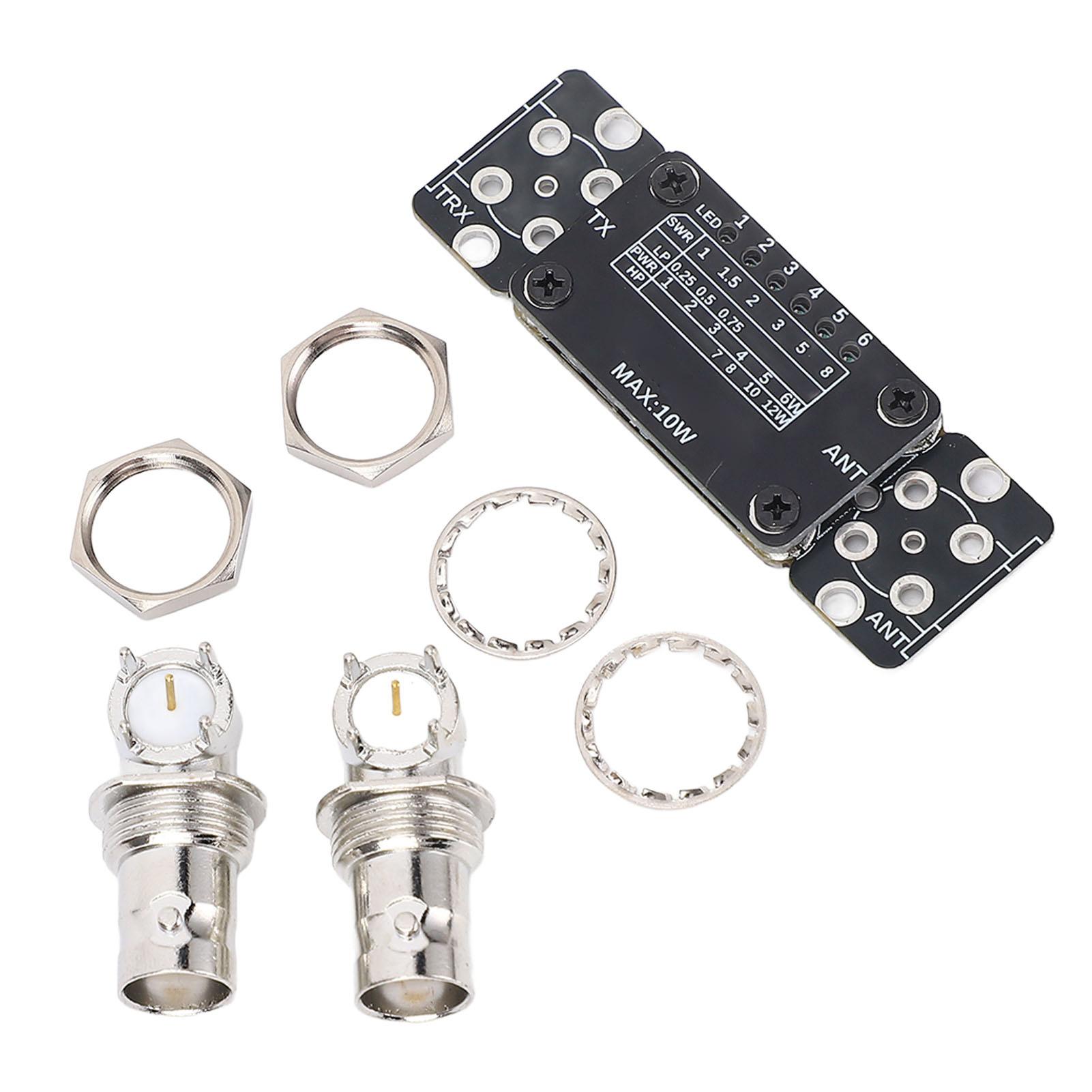 Набір КСВ-метра QRP 1-50 МГц 10 Вт багатоцільовий QRP КСВ-метр зі знімними паяльними пластинами BNC
Набір КСВ-метра QRP 1-50 МГц 10 Вт багатоцільовий QRP КСВ-метр зі знімними паяльними пластинами BNC